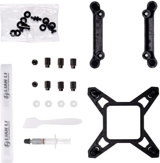 Kit ftohës Lian Li GA II LCD për procesor, 36 cm, i bardhë