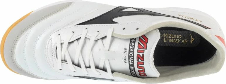 Atlete futbolli Mizuno për meshkuj, të bardha