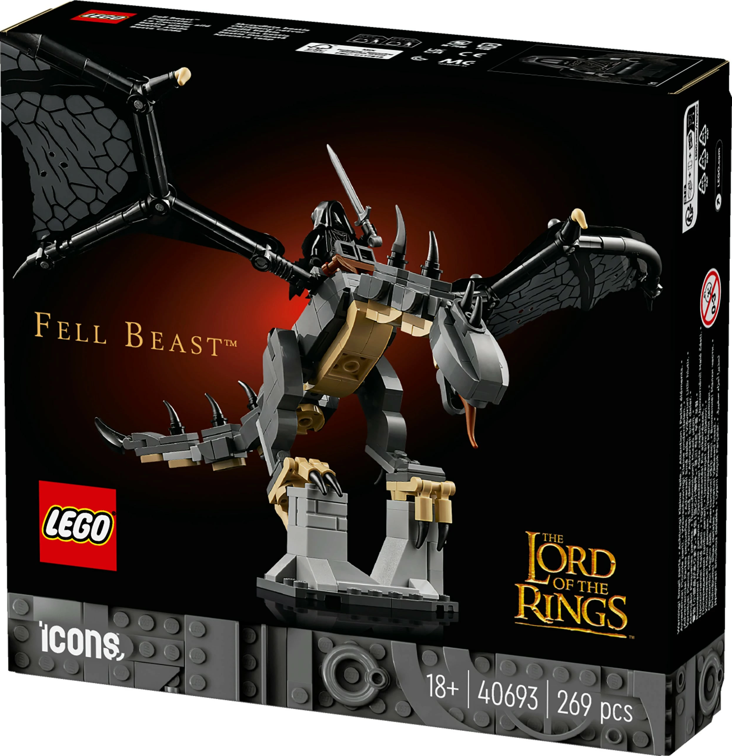 Set ndërtimi LEGO 40693, 269 pjesë, shumëngjyrësh