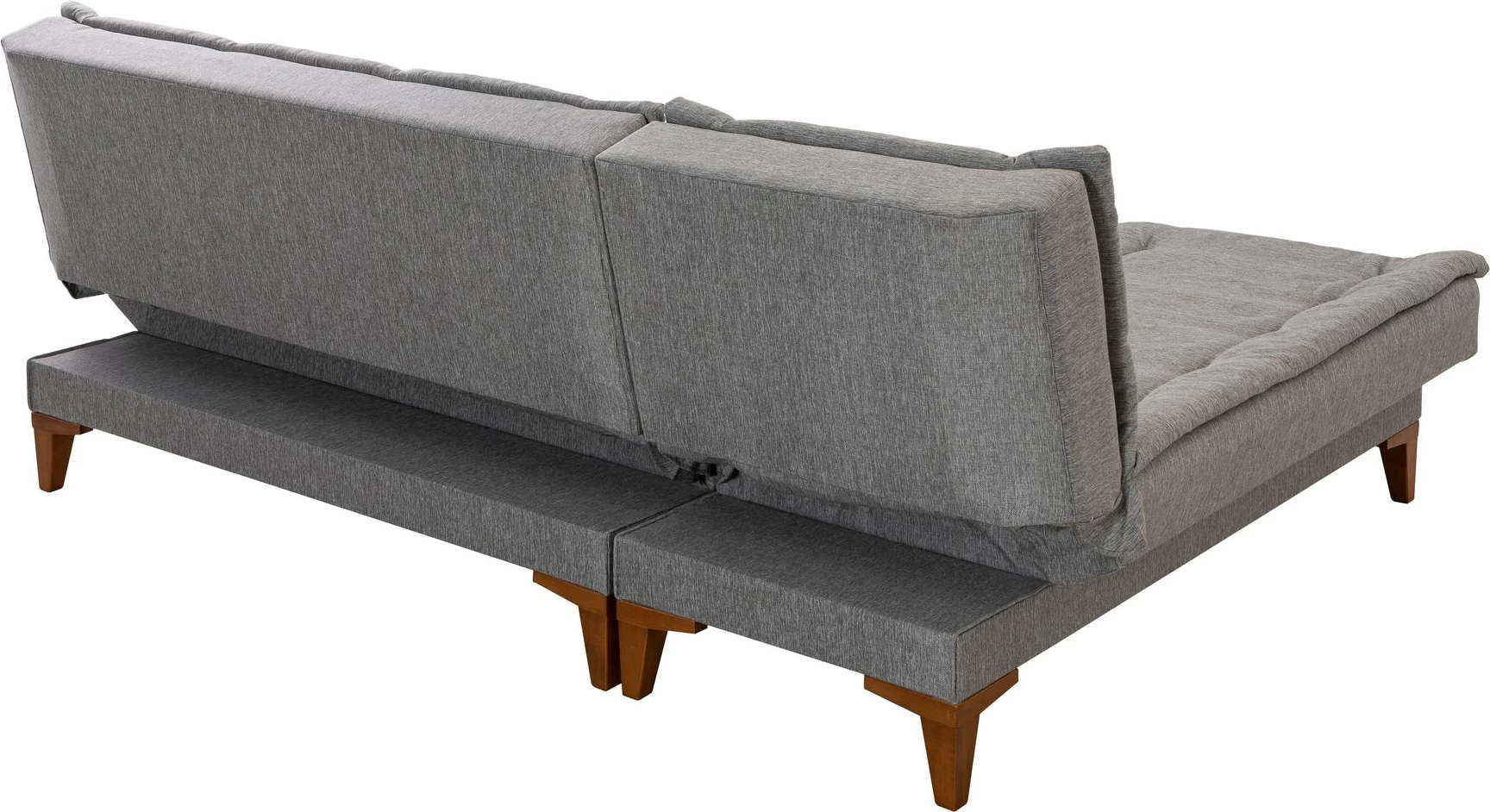 Kënd divan-krevat Atelier del Sofa, Santo majtas, ngjyrë gri