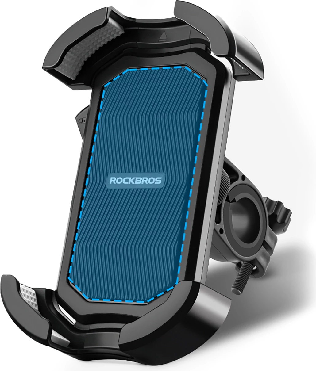 Mbajtës telefoni për motoçikletë Rockbros 25210032005, për pasqyrë, i zi