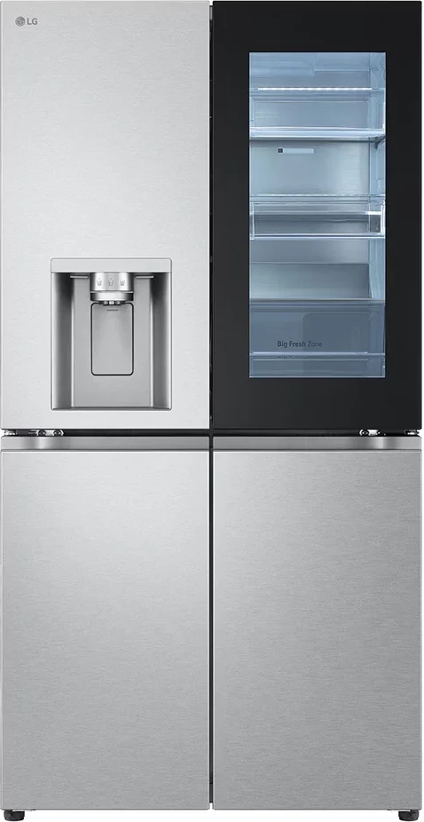 Frigorifer french door LG GMG960MBEE 638 L 179 x 91.4 cm InstaView Craft Ice ThinQ argjendtë