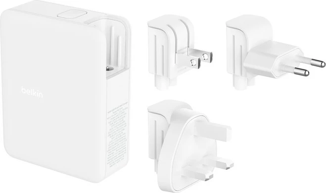 Karikues Belkin BoostCharge Pro, i brendshëm, AC, 140W, bardhë