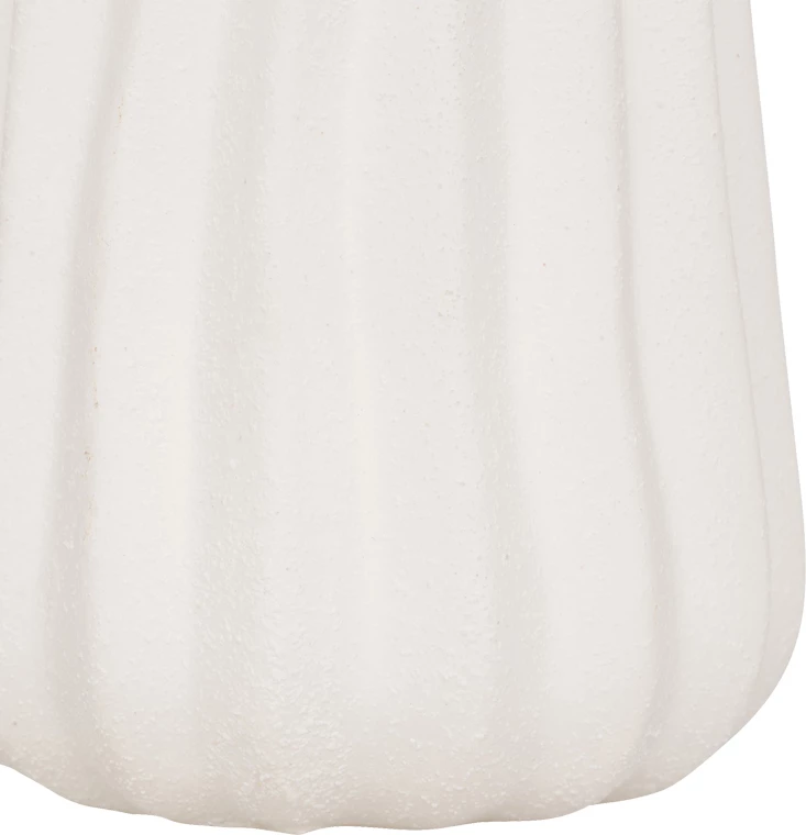 Vazo Vazy qeramike ngjyrë e bardhë D13x30cm