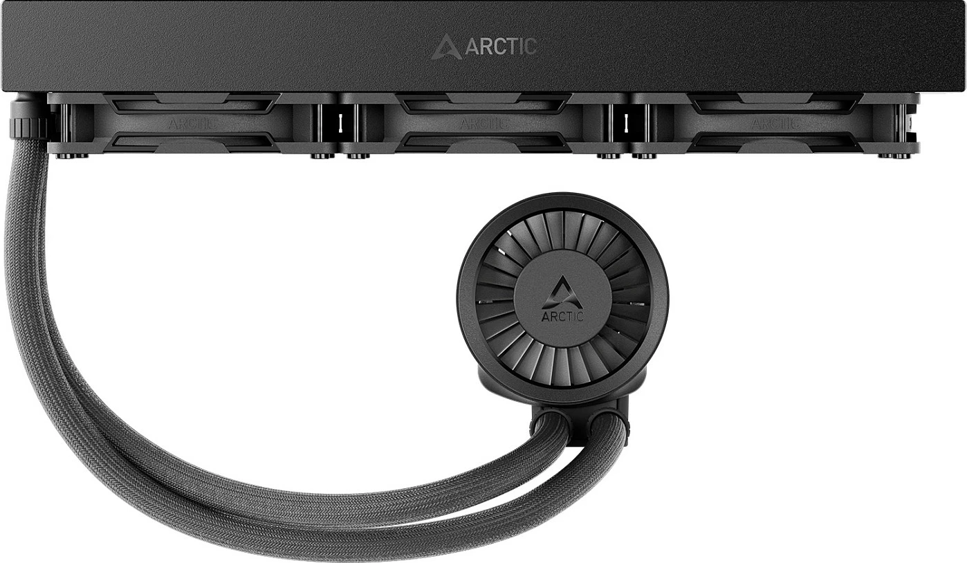 Ftohës uji për procesor ARCTIC Liquid Freezer III Pro 360, 360mm, 3 ventilatorë 12cm, i zi