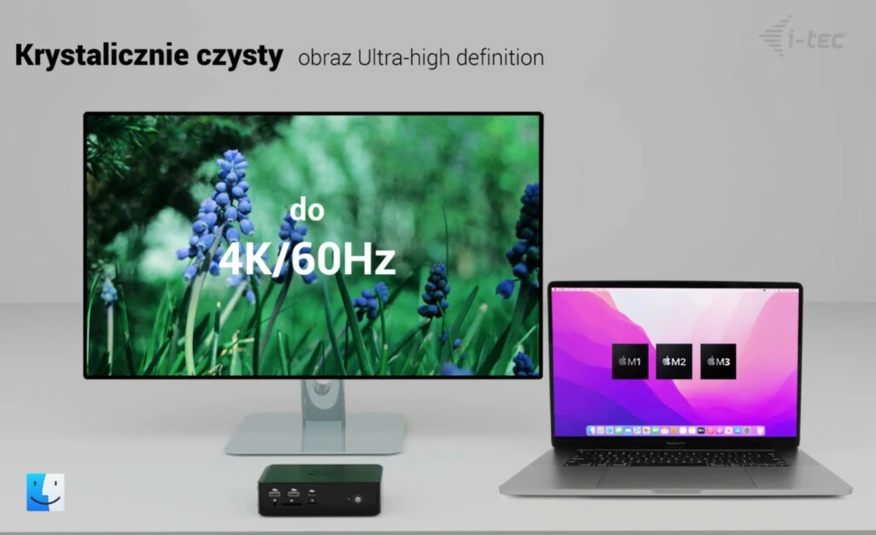 Kasë i-tec Thunderbolt 5 Quattro Display Docking Station, 5x USB, 2.5G LAN, Power Delivery 140W, e zezë