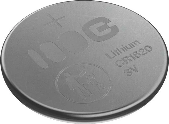 Bateri monedhë, Green Cell, CR1620, 70 mAh 3V litium, set 5 copë