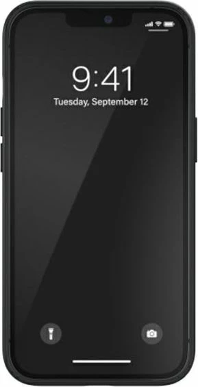 Mbështjellës Adidas Originals OR Silicone Case FW21 për iPhone 13 Pro/13 6.1", silikon me bërthamë polikarbonati, kompatibil me karikim wireless, i zi