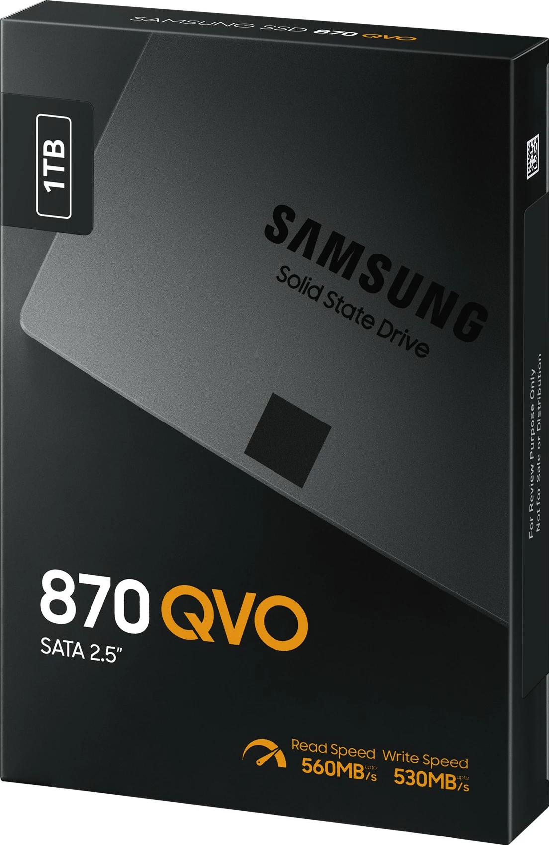 SSD Samsung 870 QVO, 1 TB, 2.5", 560 MB/s, 6 Gbit/s
