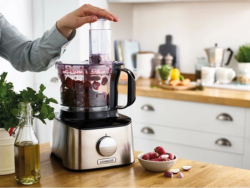 Procesor ushqimi Kenwood Multipro Compact, 2.1L, 800W, inox/zi