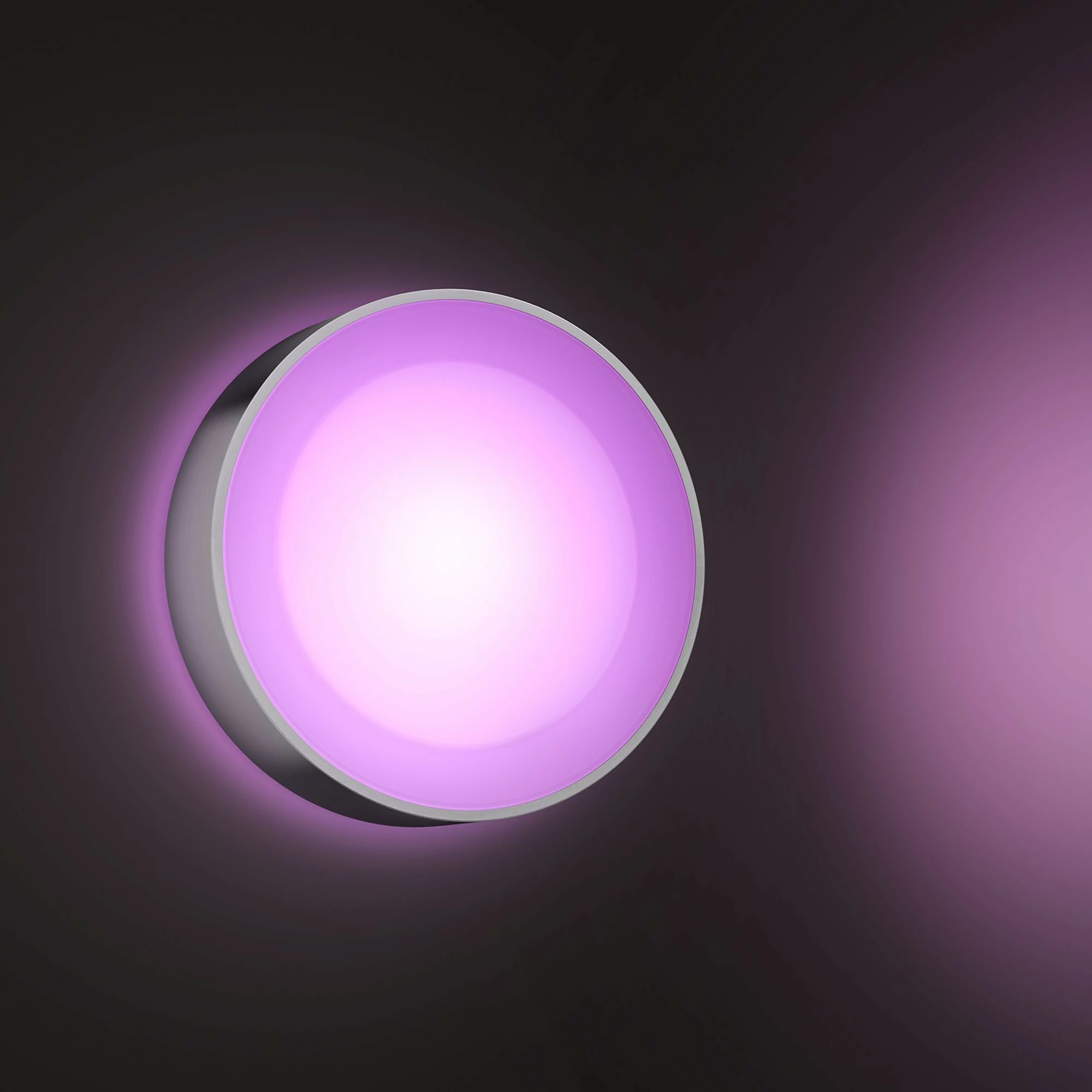 Dritë muri Philips Hue Daylo, LED, çelik inox, ngjyra të ndryshme