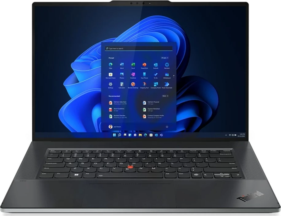 Laptop Lenovo ThinkPad Z16, 16", AMD Ryzen 9 PRO 7940HS, 64 GB RAM, 1 TB SSD, AMD Radeon RX 6550M, Gri