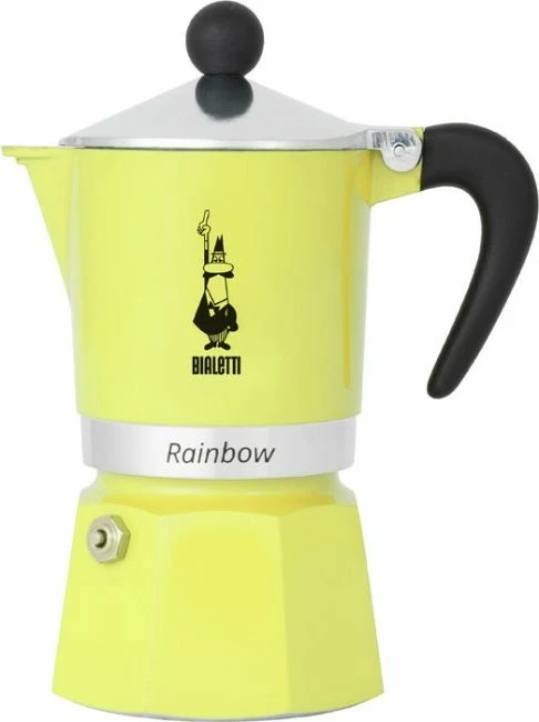 Kafetierë Bialetti Rainbow 3TZ, e verdhë