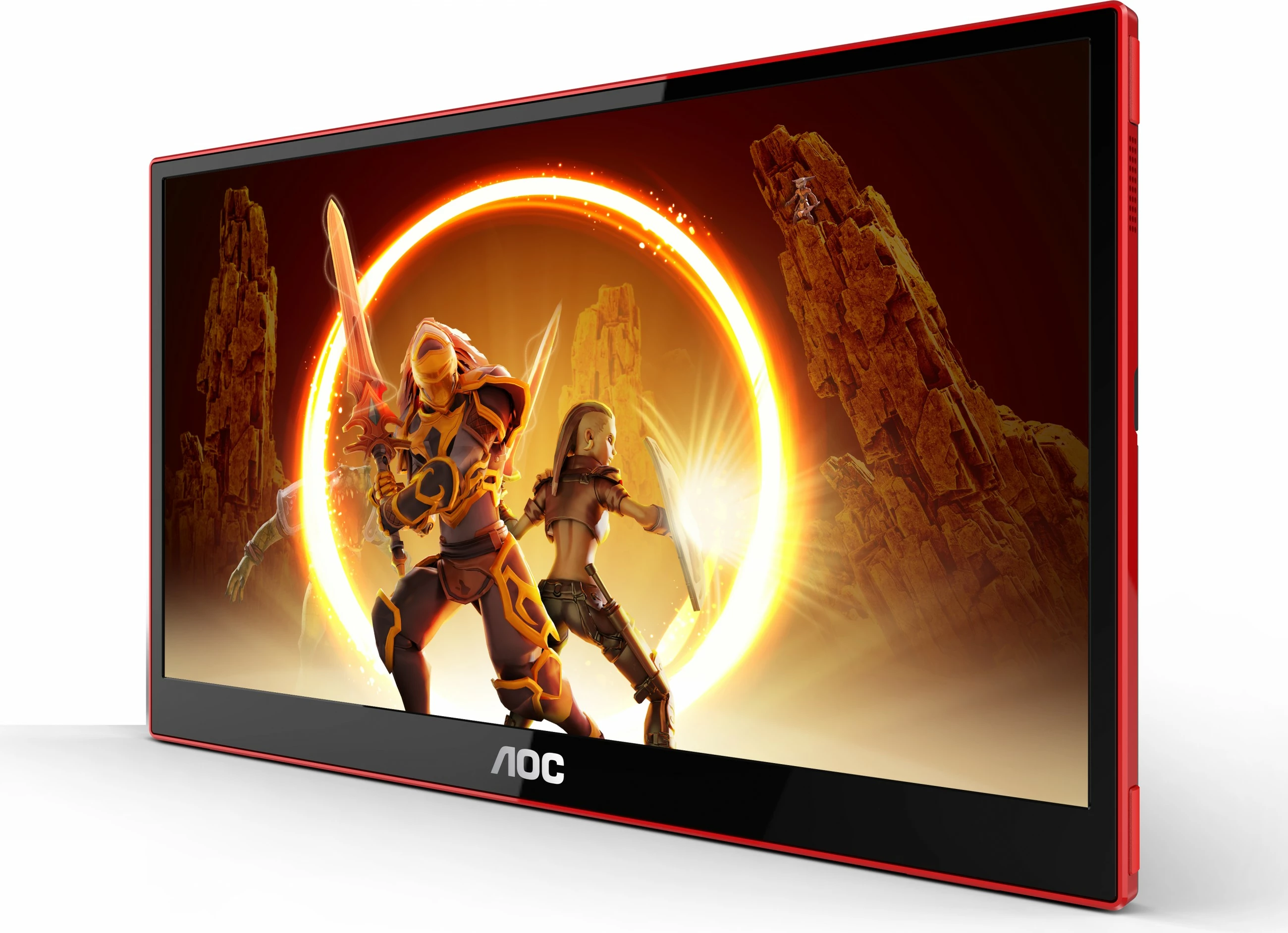 Monitor gaming AOC 16G3, 15.6 inç, Full HD, 144Hz, USB-C, Micro HDMI, i zi