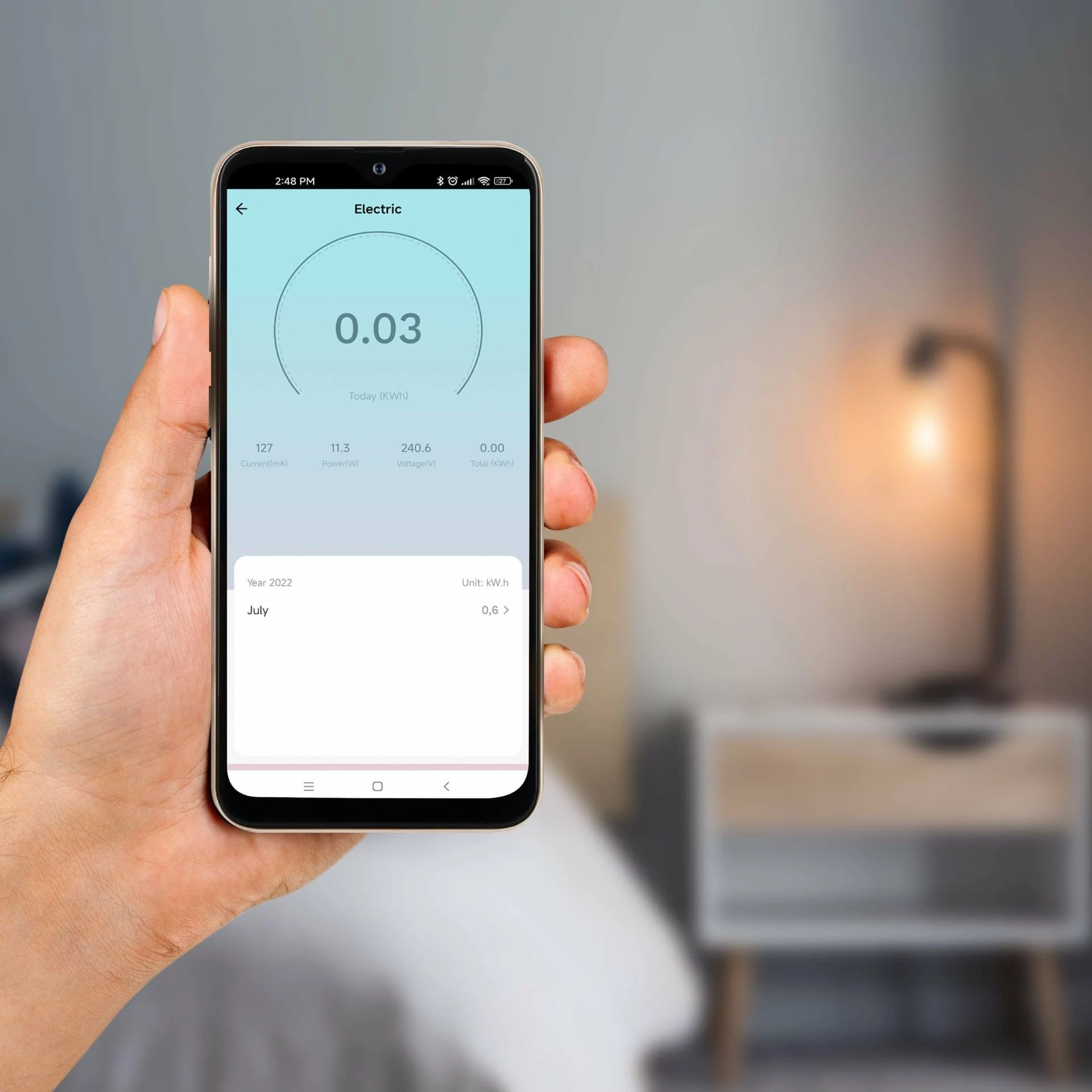 Prizë smart WiFi e dyfishtë Kruger&Matz Connect P5 Tuya, 16A/3680W, e bardhë