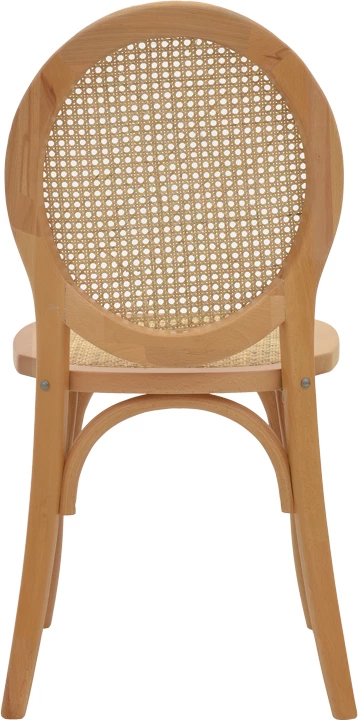 Karrige e grumbullueshme Camil dru ahu natyral-ratan natyral 45x50x94cm