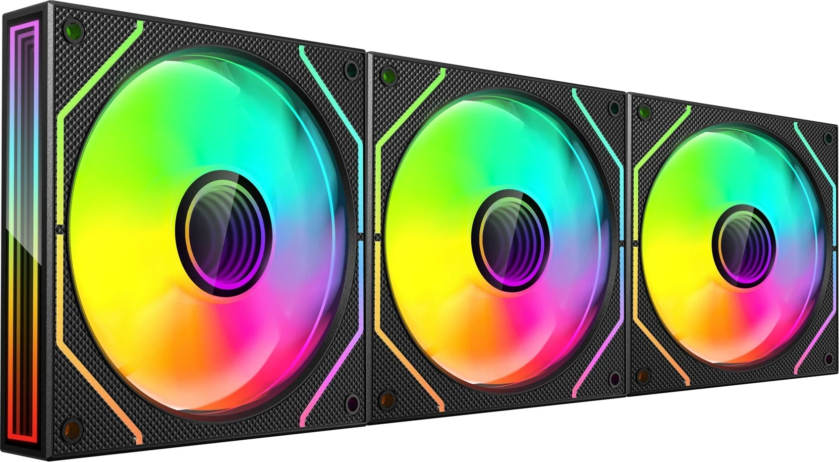 Set ventilatorë për kasë TACENS Mars Gaming MF3DPROKIT, 12 cm, LED Blu, 3 copë