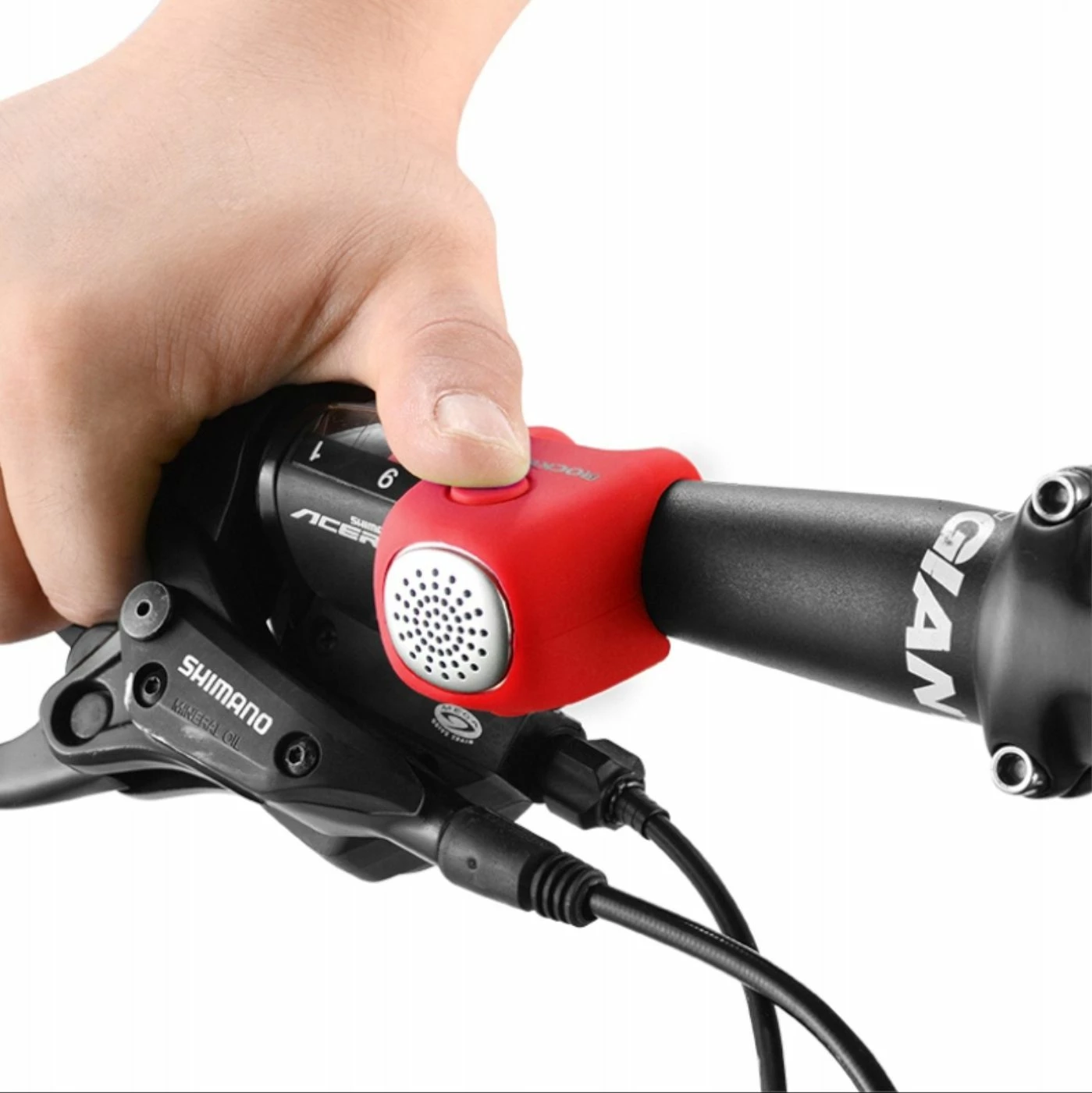 Zile elektronike për biçikletë Rockbros CB1709RD, e kuqe