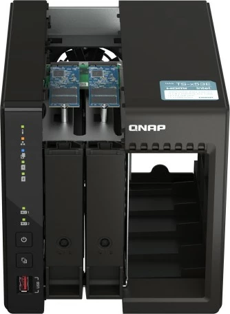 NAS QNAP TS-253E, Intel Celeron J6412, 8GB RAM, Tower