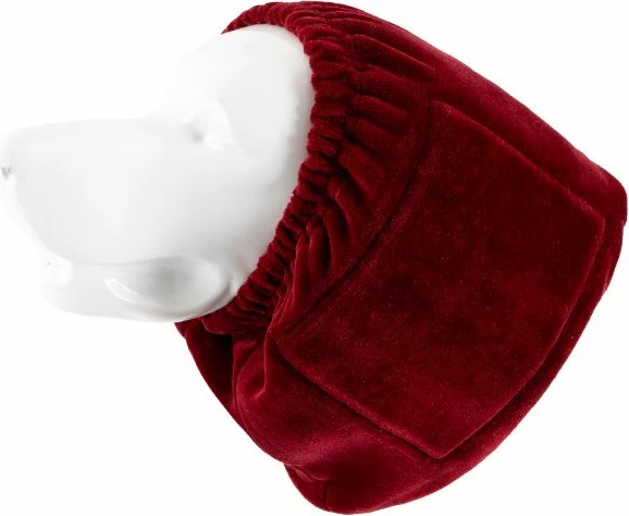 Kulak mbrojtës për qen, ngjyrë burgundy, Paws & Whiskers