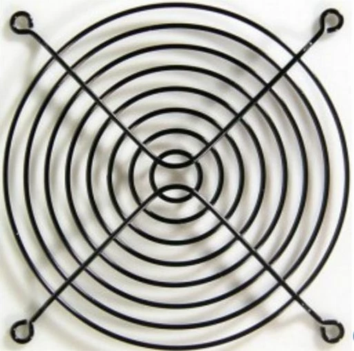 Mbrojtëse ventilatori 120mm No-name FGR-120B, e zezë