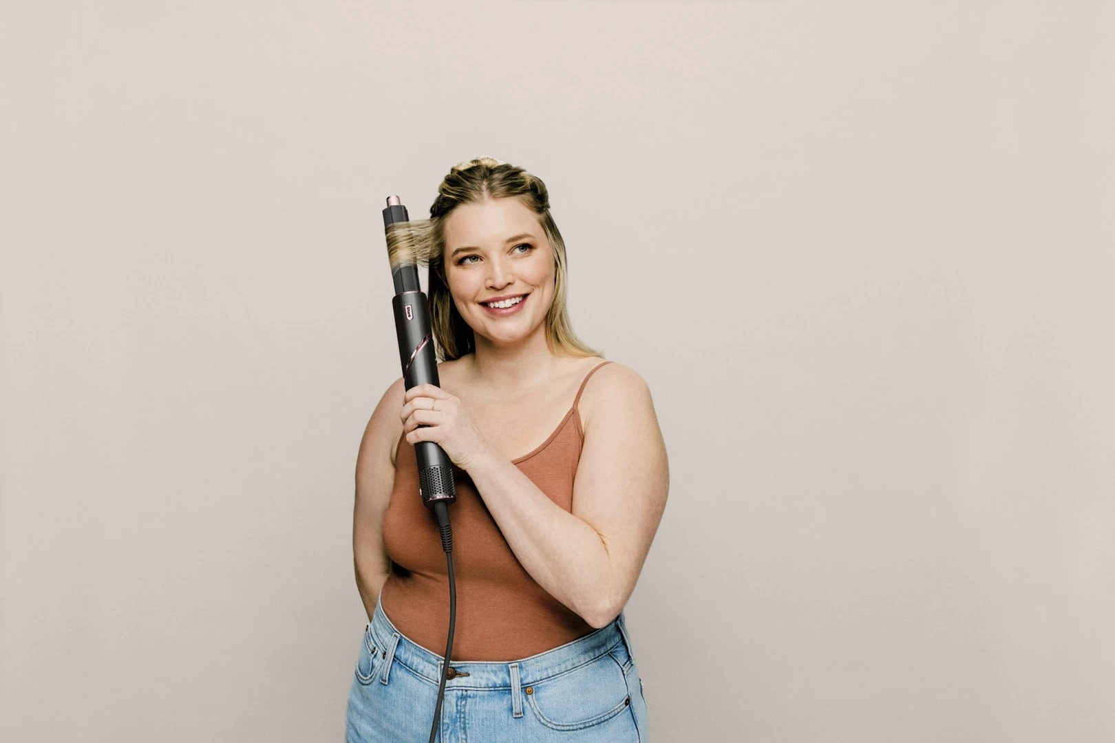 Stiluese për flokë Shark FlexStyle HD424EU, Warm Black, Rose gold