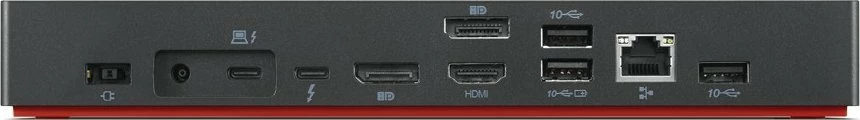 Docking station Lenovo ThinkPad Thunderbolt 4 Workstation Dock 40B00300EU, 230W Power Delivery, 40Gb/s, e zezë