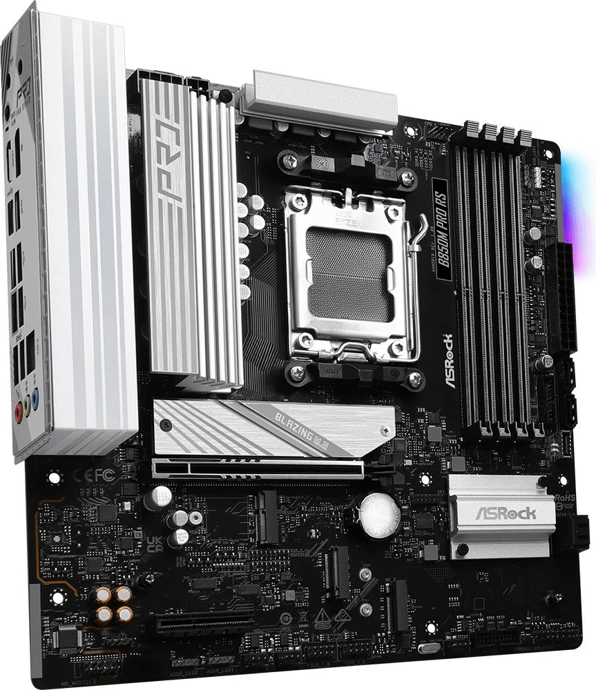 Pllakë amë Asrock B850M Pro RS, Socket AM5, micro ATX, E zezë