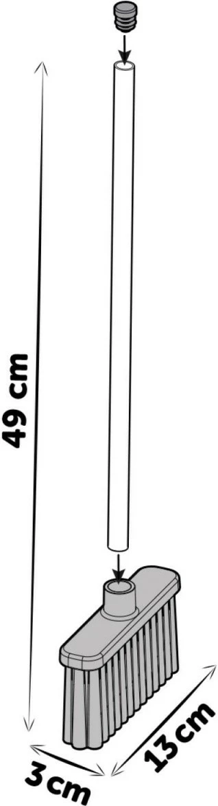 Set pastrimi lodër Smoby 7600330323, plastikë, kafe/gri/bardhë
