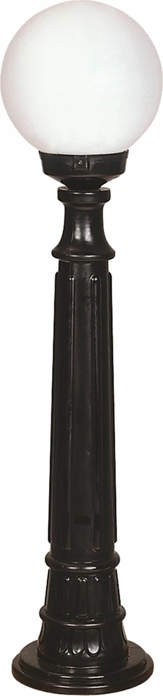 Llambë dyshemeje për jashtë, Opviq, BSU-68160-BSY-M2-BOP, e zezë dhe e bardhë