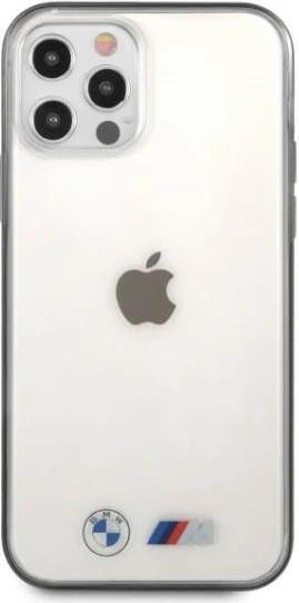 Mbështjellës BMW Sandblast për iPhone 12 Pro Max, transparent hardcase