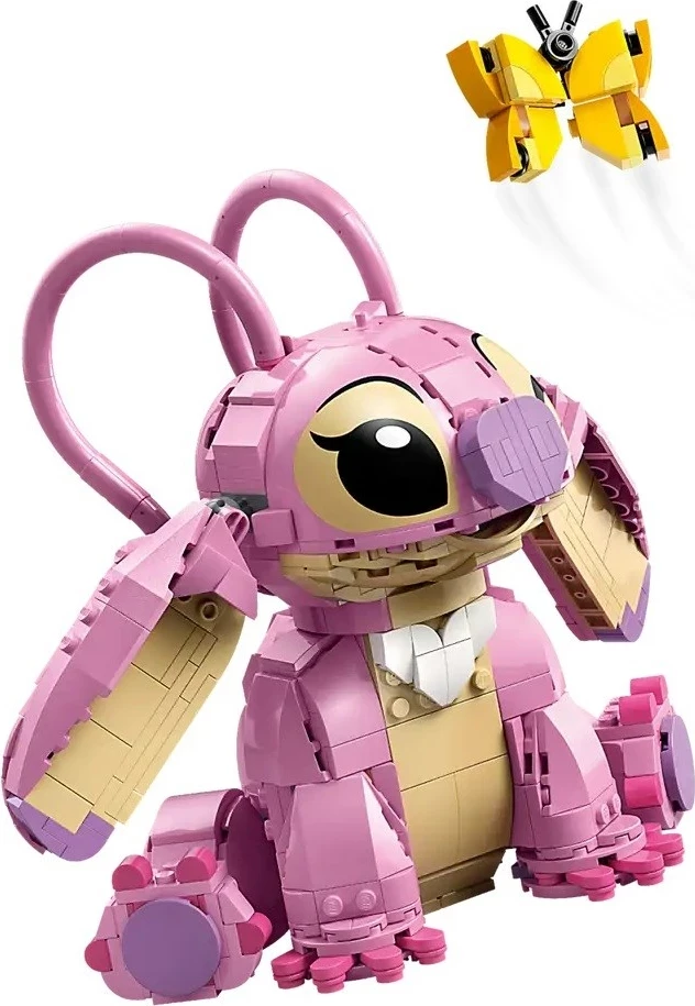 Set LEGO Disney Angel 43257, 782 pjesë, Rozë