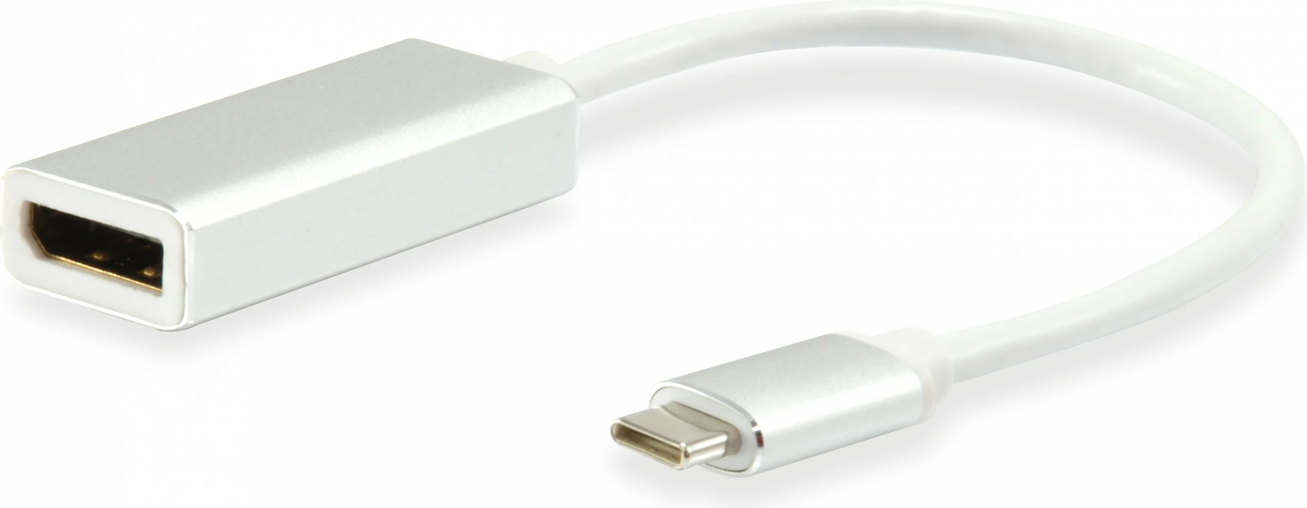 Adapter USB Type C në DisplayPort Equip, 4096x2160, bardhë