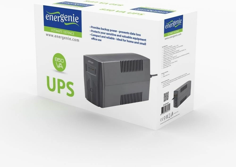 Furnizues energjie Gembird EG-UPS-B650, 390 W, i zi