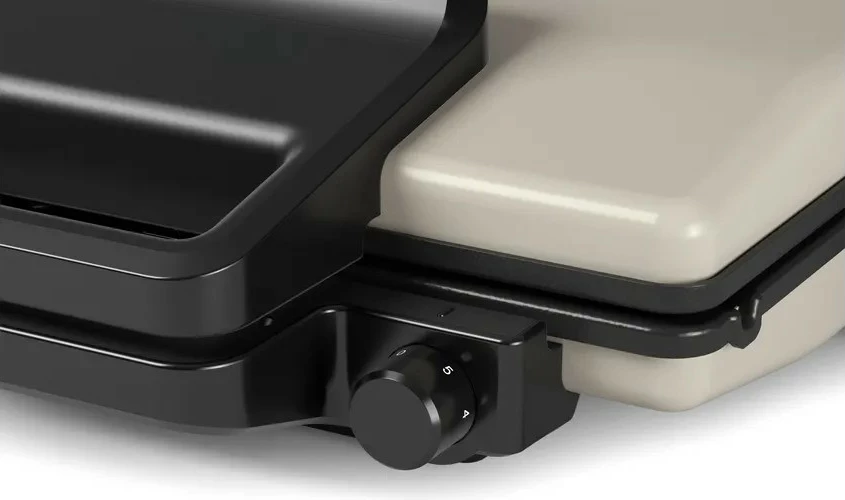 Grill elektrik Bosch TCG3302, 2000 W, qeramikë, argjendtë