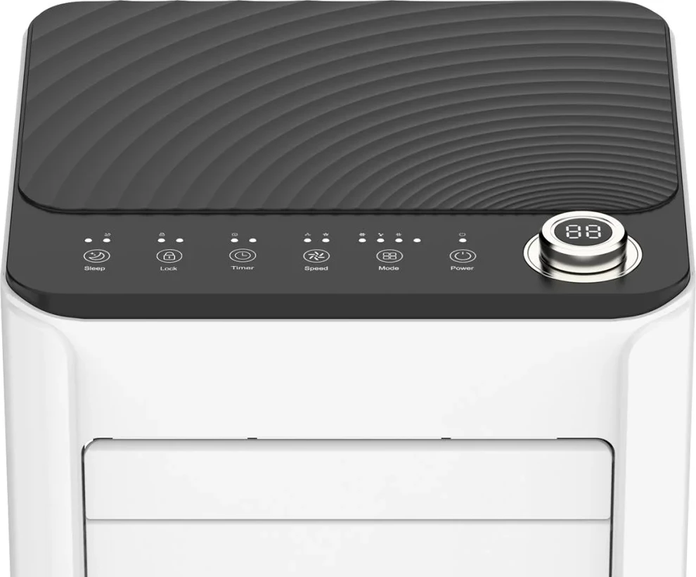 Klimë portative, Elit, E-2509C CoolGO, 2.6kW 9000 BTU, 15-20 m², telekomandë, e bardhë