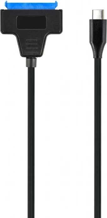 Adapter Gembird AUS3-03 USB Type-C në SATA 2.5 inç, i zi