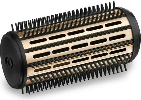 Furçë rrotulluese me ajër të nxehtë, BaByliss AS970E Big Hair Lustre, me jone, 4 aksesorë, e zezë/ari