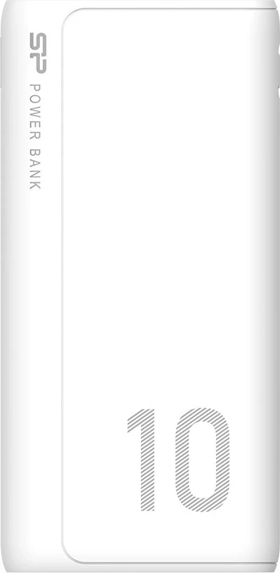 Power Bank Silicon Power, 10000 mAh, 2x USB 2.1A, i bardhë 