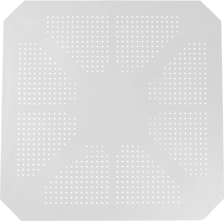 Tavolinë me karrige për terasë, Icon-Fontline, set prej 5 copësh, PP, ngjyrë e bardhë