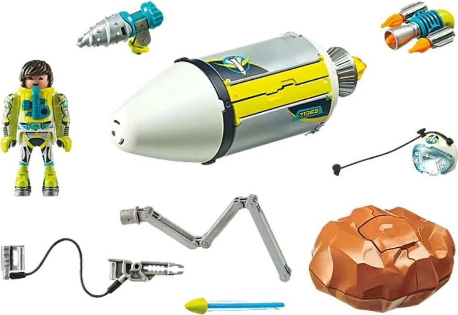 Set lodrash Playmobil Space 71369 Meteor Destroyer, 53 pjesë