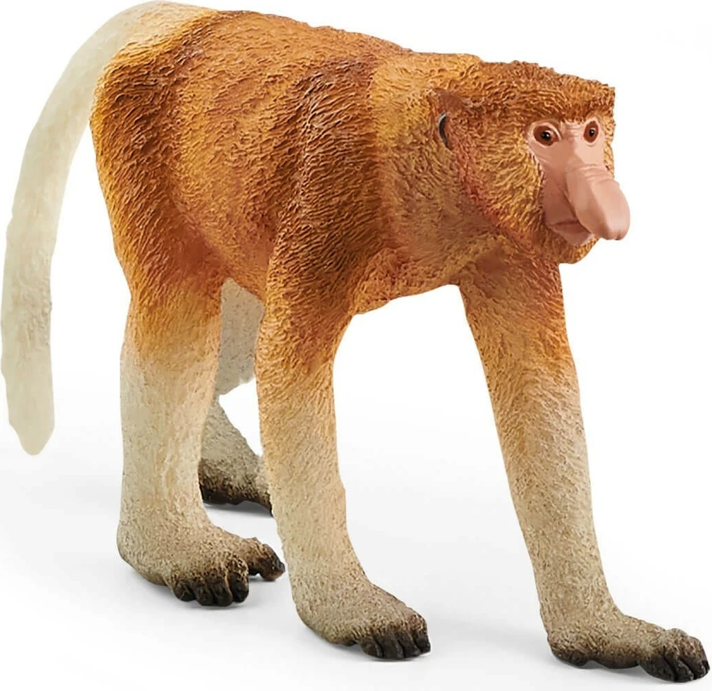 Lodër figurë Schleich WILD LIFE Proboscis Monkey, shumëngjyrëshe