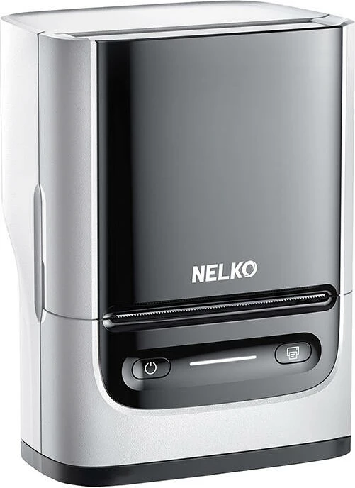 Printer etiketa termik Nelko PM220, Bluetooth, 1200 mAh, i bardhë