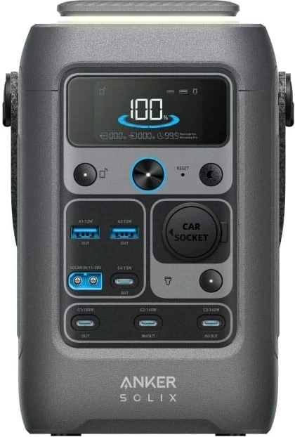 Stacion portativ Anker Solix C300X, 300 W, 288WH, i zi