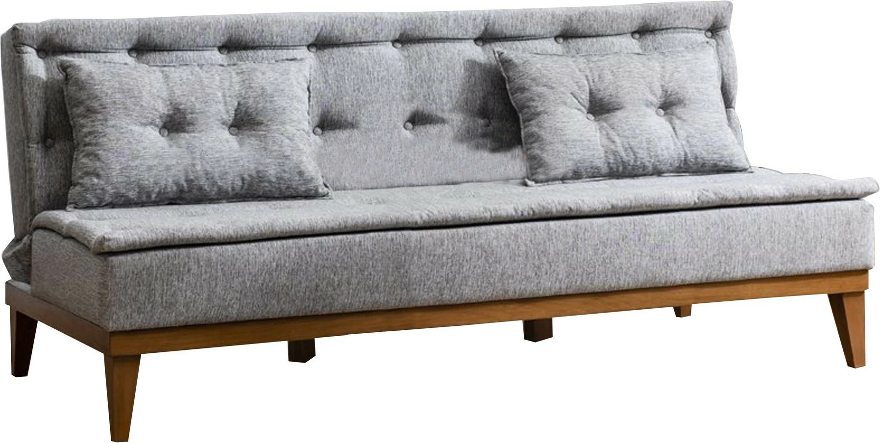 Divan 3-vendësh, shtrat, Atelier del Sofa, ngjyrë gri, Fuoco