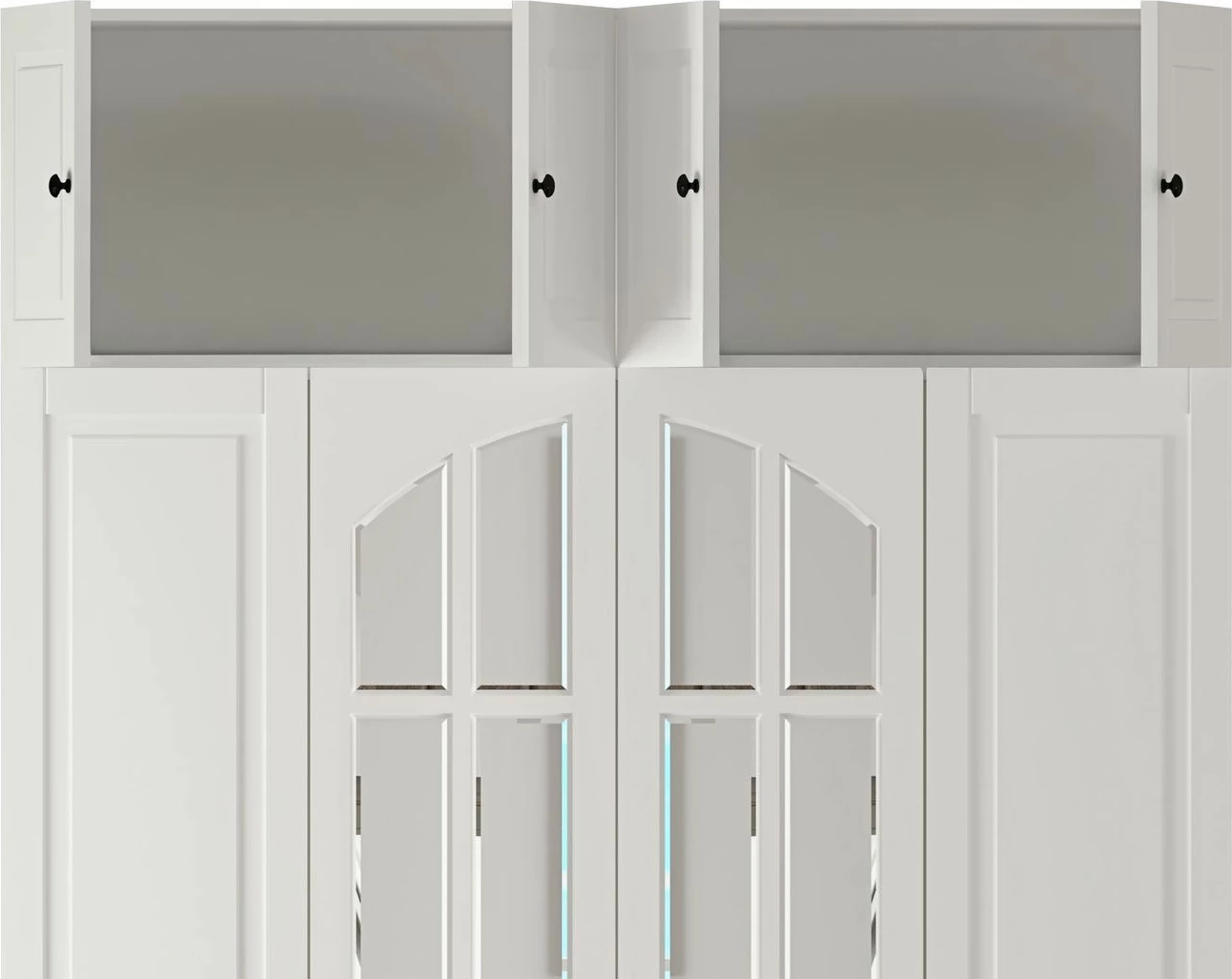 Dollap Skye Decor, ngjyrë e bardhë mat, Rb-185-11