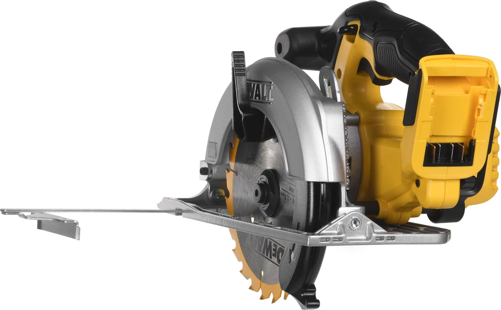 Sharrë rrethore DeWALT DCS391NT, e Zezë, Argjendtë, e Verdhe