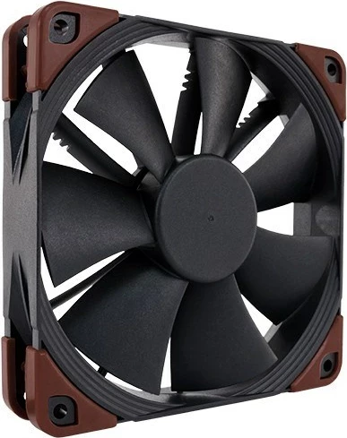 Ventilator kulle kompjuteri Noctua NF-F12 industrialPPC-2000 PWM, 12 cm, Zi, Kafe