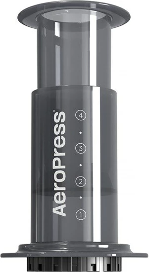 Aparat kafeje manual AeroPress 85R11, teknopolimer, i zi