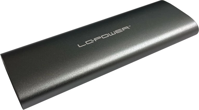Kasë LC-Power LC-M2-C-MULTI-2 për SSD M.2, PCI Express/SATA, USB 3.2, anthracite